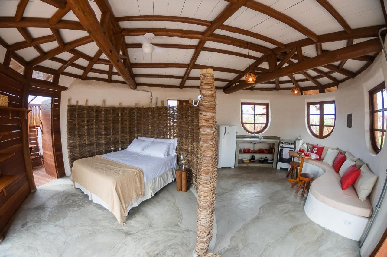 Eco Loft Maymuna: Seu Loft Ecologico Pertinho Da Praia Villa Porto de Pedras Bagian luar foto